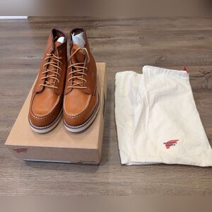 Red Wing 3375 Women's Classic Moc Oro Legacy Leather Size 9 B NEW
